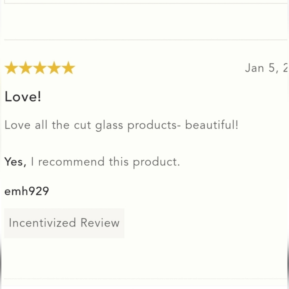 Anthropologie Cut Glass Perfume Bottle - clear, purple, aqua - Picture 8 of 8